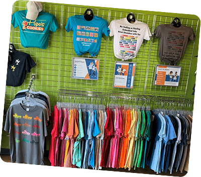 Apparel & Merch.