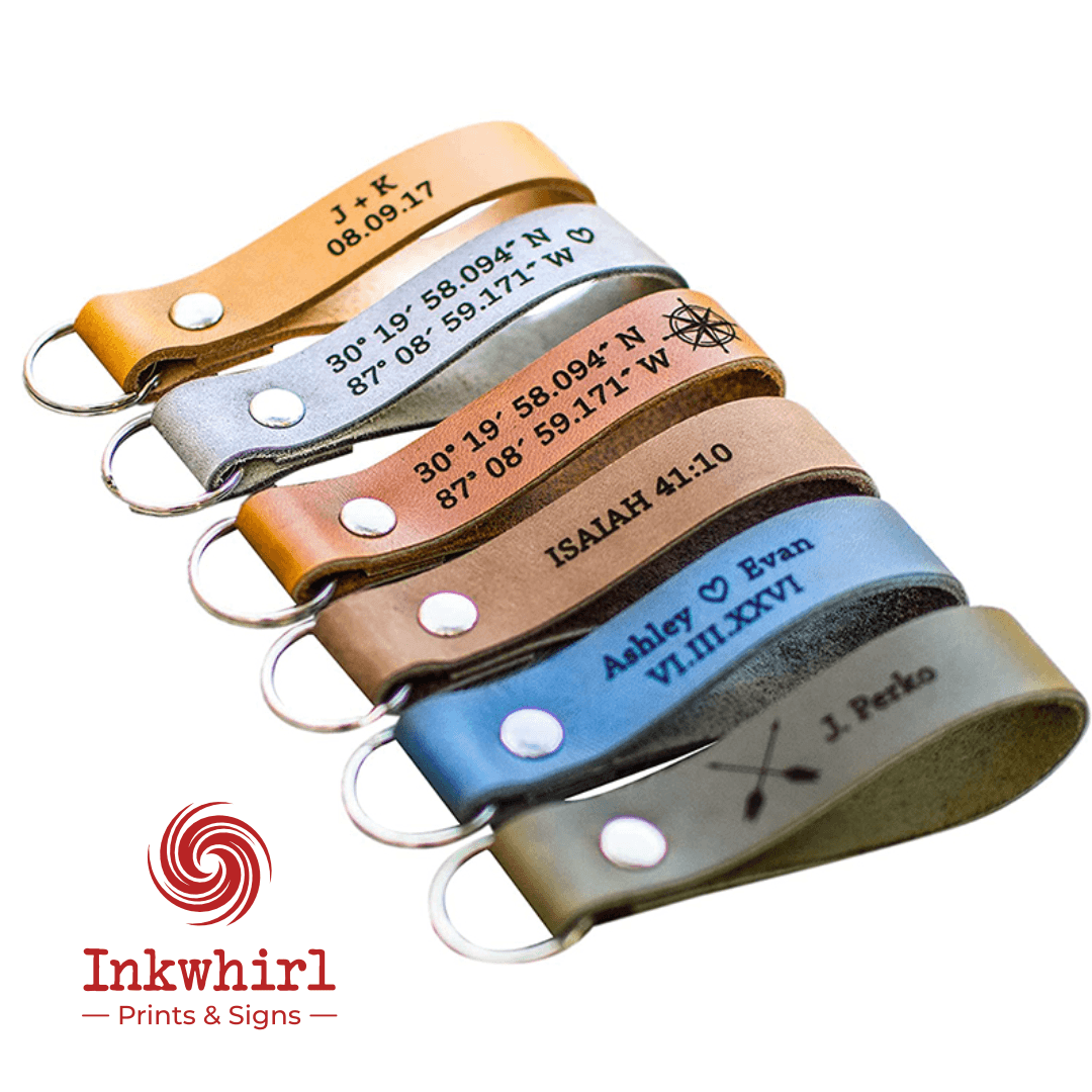 PU Leather Key Chain - Preview 1