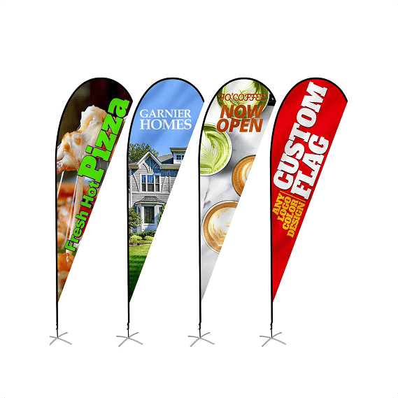 Tear Drop Flags