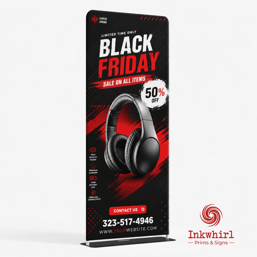 Tension Fabric Banner Stand - Preview 1