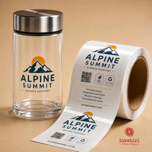 Clear BOPP Labels - Preview 1