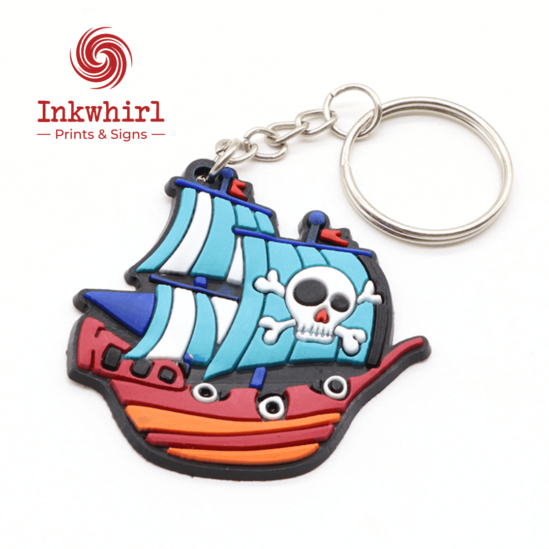 3D PVC Key Chain