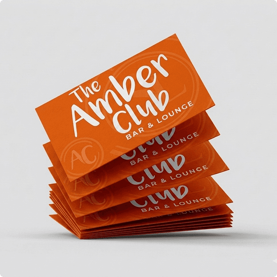 Soft Touch Laminated Business Cards
