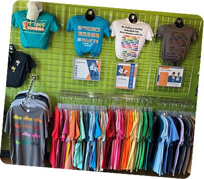 Apparel & Merch.